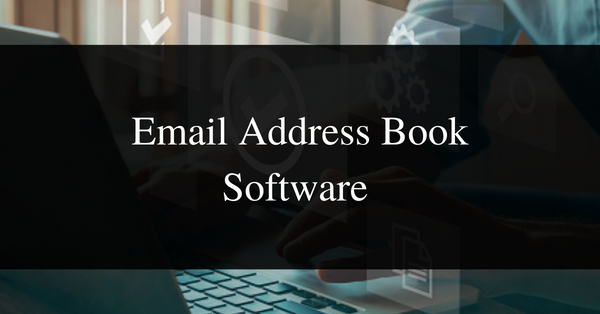 Email Address Book Software