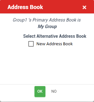 Assign Address Book